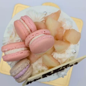 バースデーケーキが旬の食材桃に変更|浜松のスイーツショップ_ガトーペティアン、バースデーケーキ予約受付中
