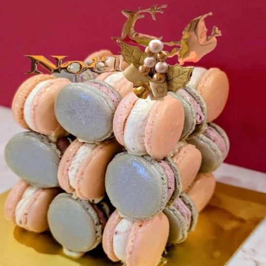 2025クリスマスマカロンキューブ｜浜松市大平台ガトーペティアン