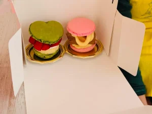 浜松のマカロンケーキのお店｜ガトーペティアン｜ハートの形はバレンタイン限定